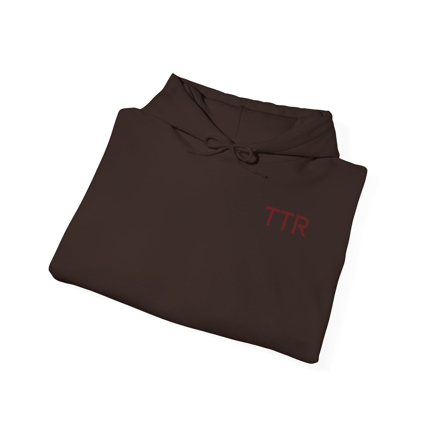 Vintage Race Car Emblem Hoodie | TTR red logo 'Take The Risk'