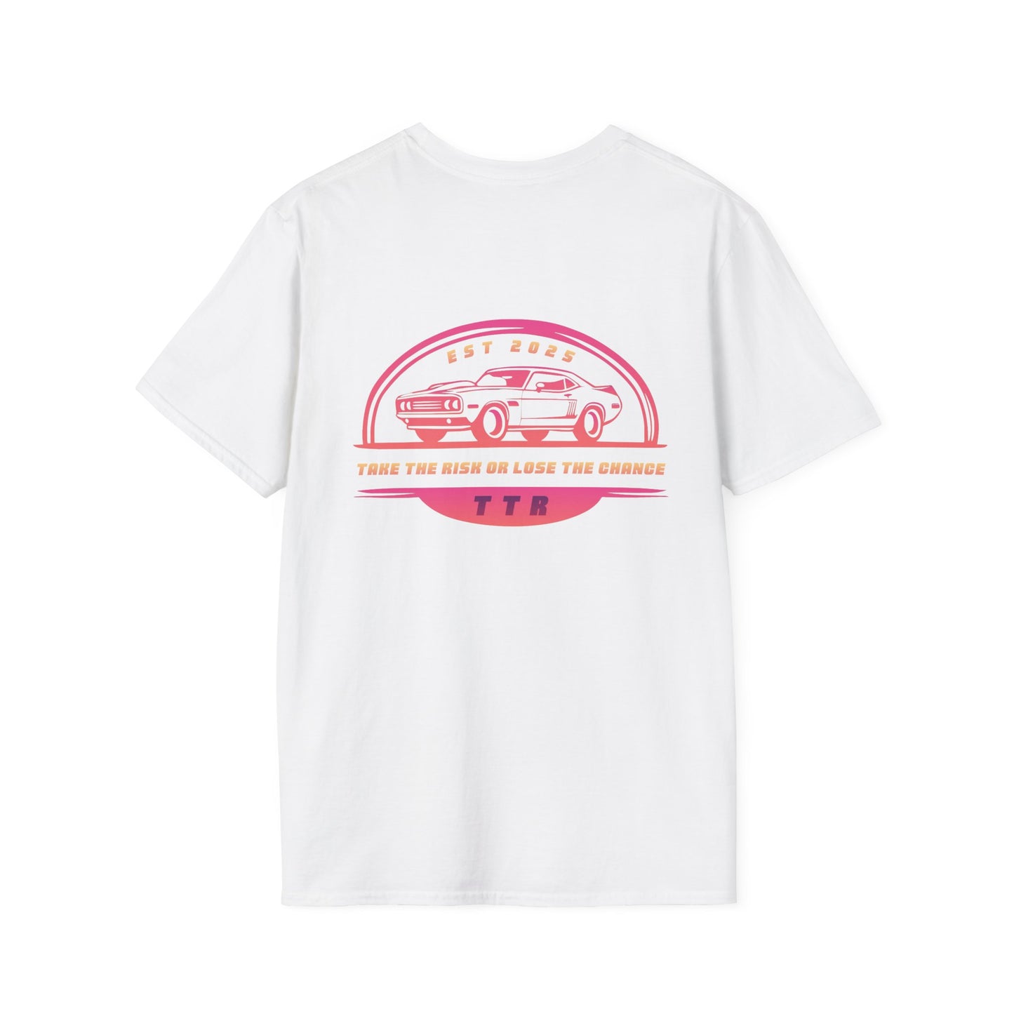 T-Shirt — "TTR" Vintage Muscle Car Graphic Tee (Take the Risk)