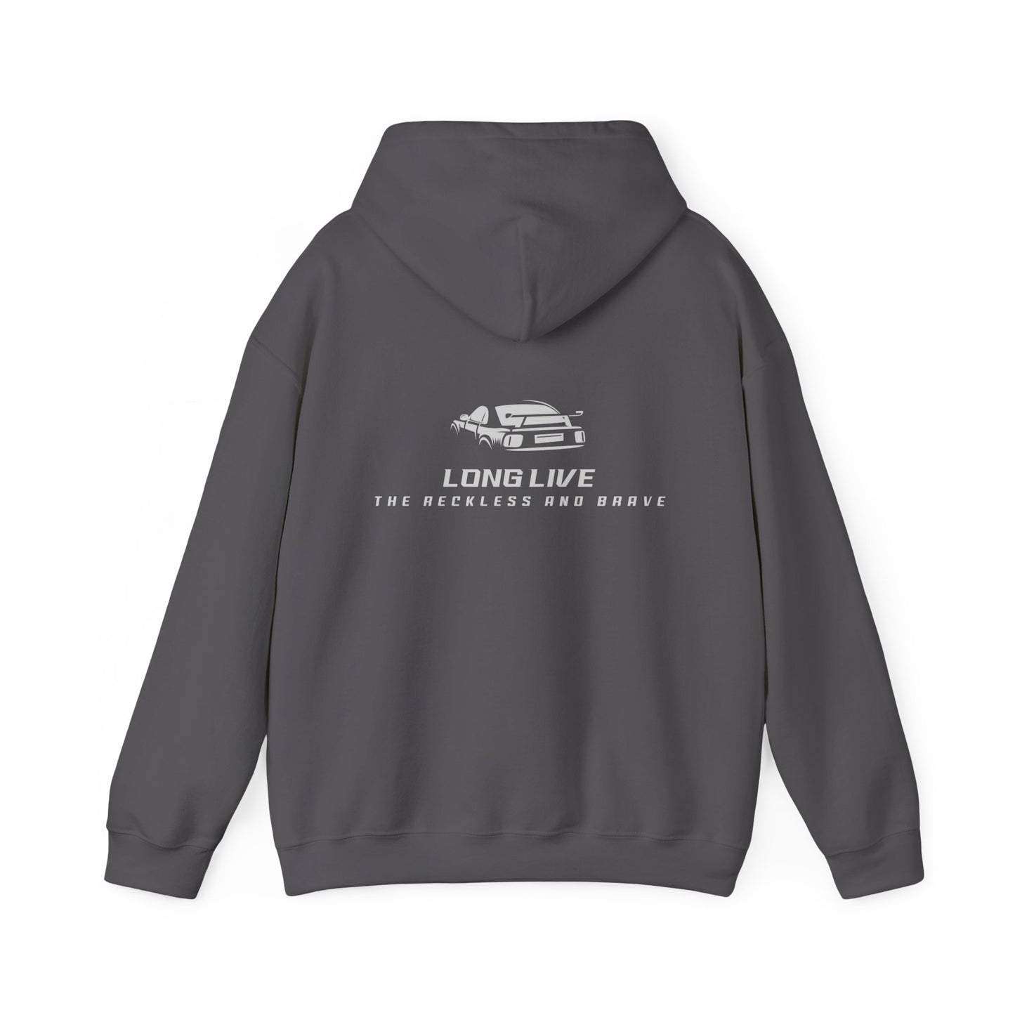 Long Live Hoodie — "The Reckless and Brave" Graphic Pullover