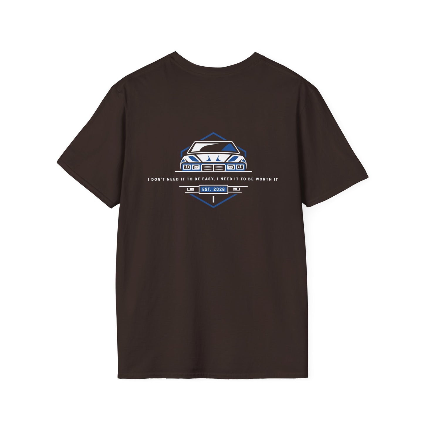 Car Mechanic T-Shirt — 'I Don’t Need It To Be Easy'