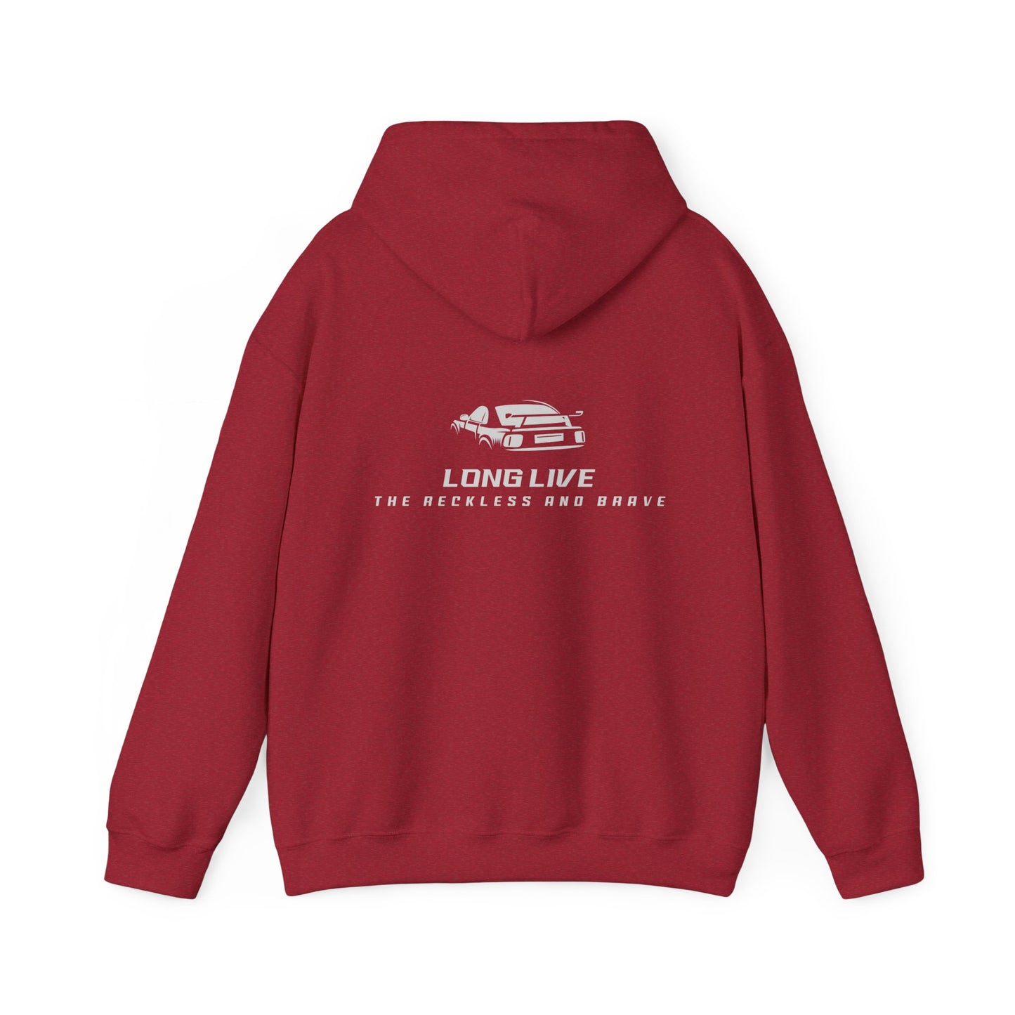 Long Live Hoodie — "The Reckless and Brave" Graphic Pullover