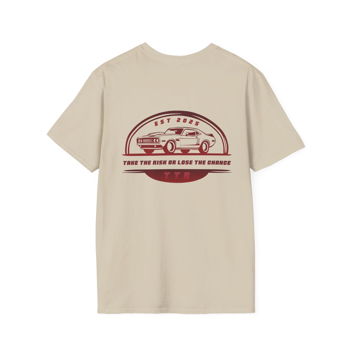 T-Shirt — ‘TTR’ Vintage Automotive Graphic Tee 'Take The Risk'