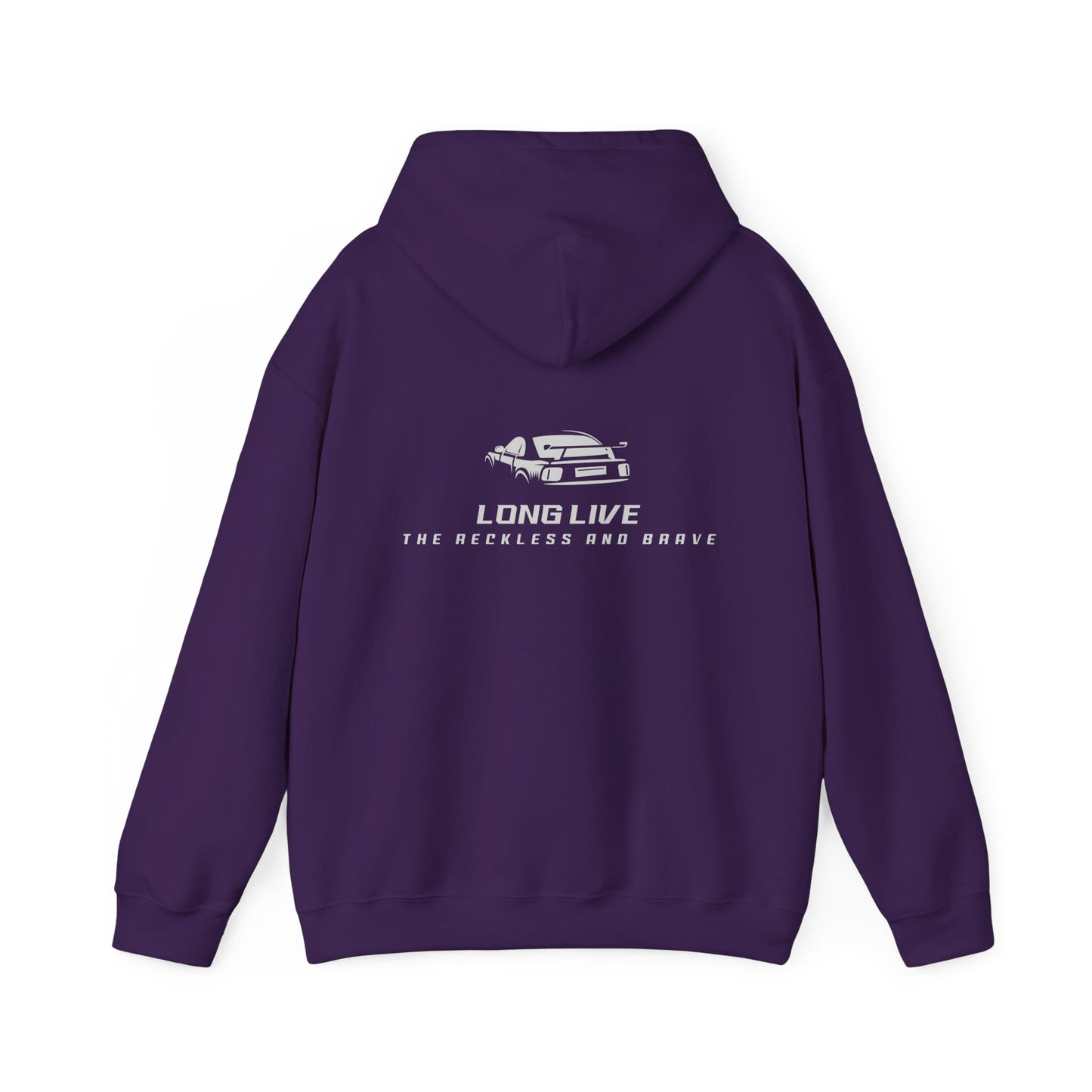 Long Live Hoodie — "The Reckless and Brave" Graphic Pullover