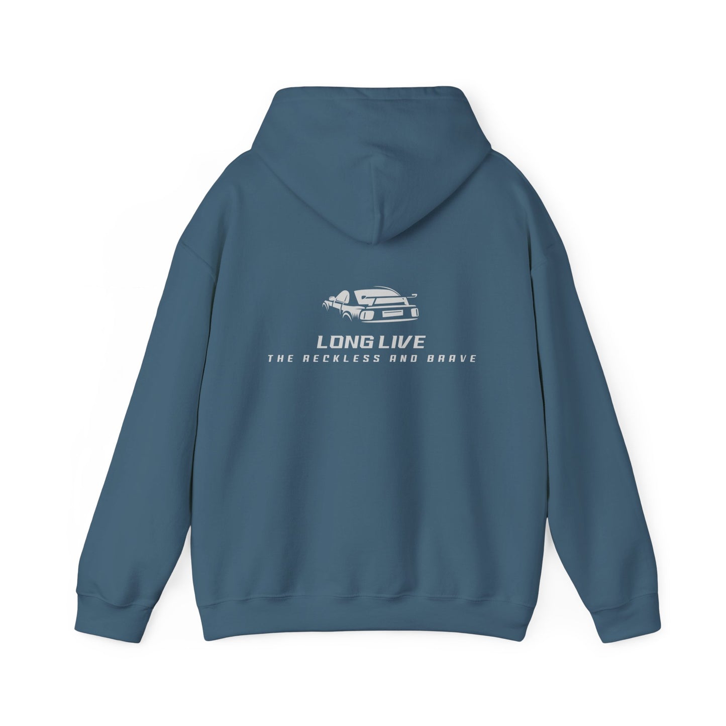 Long Live Hoodie — "The Reckless and Brave" Graphic Pullover