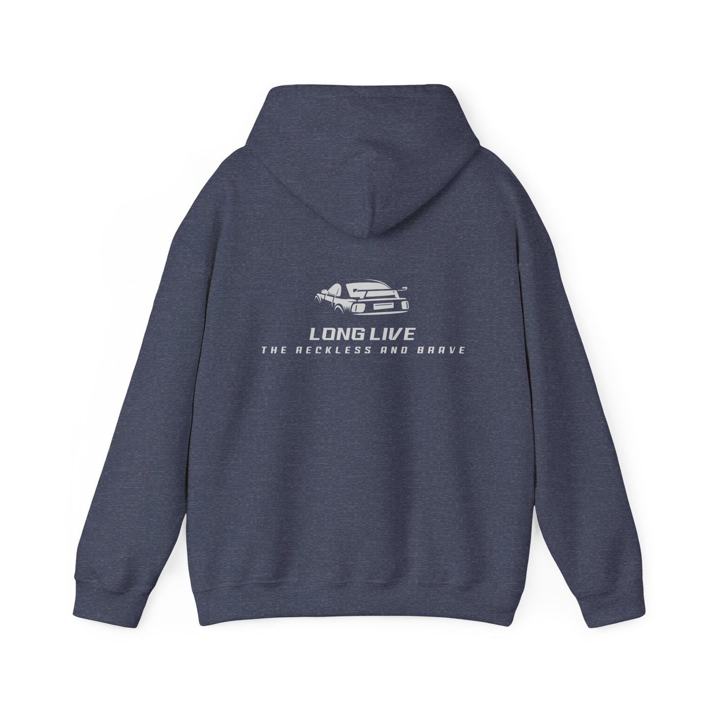 Long Live Hoodie — "The Reckless and Brave" Graphic Pullover