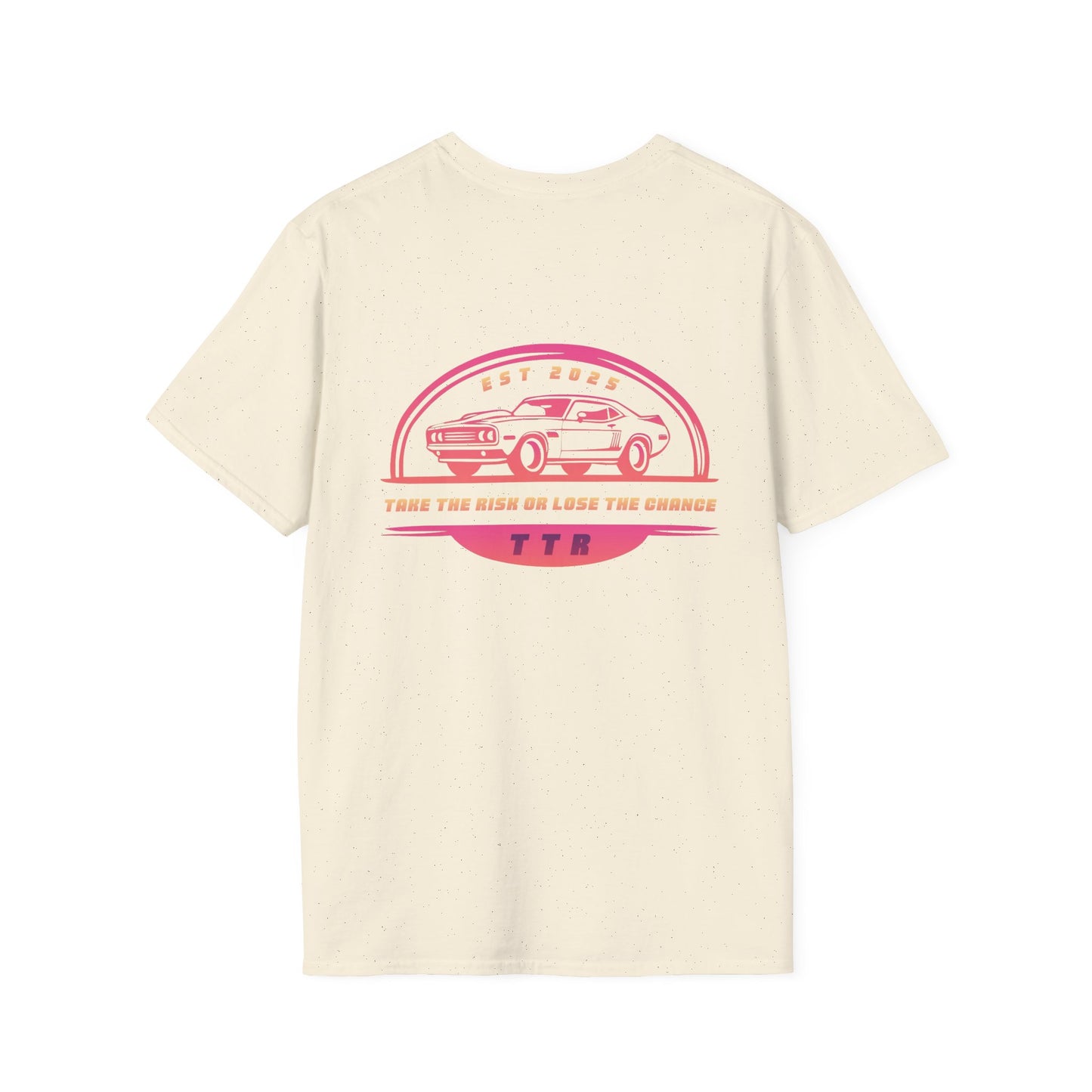 T-Shirt — "TTR" Vintage Muscle Car Graphic Tee (Take the Risk)
