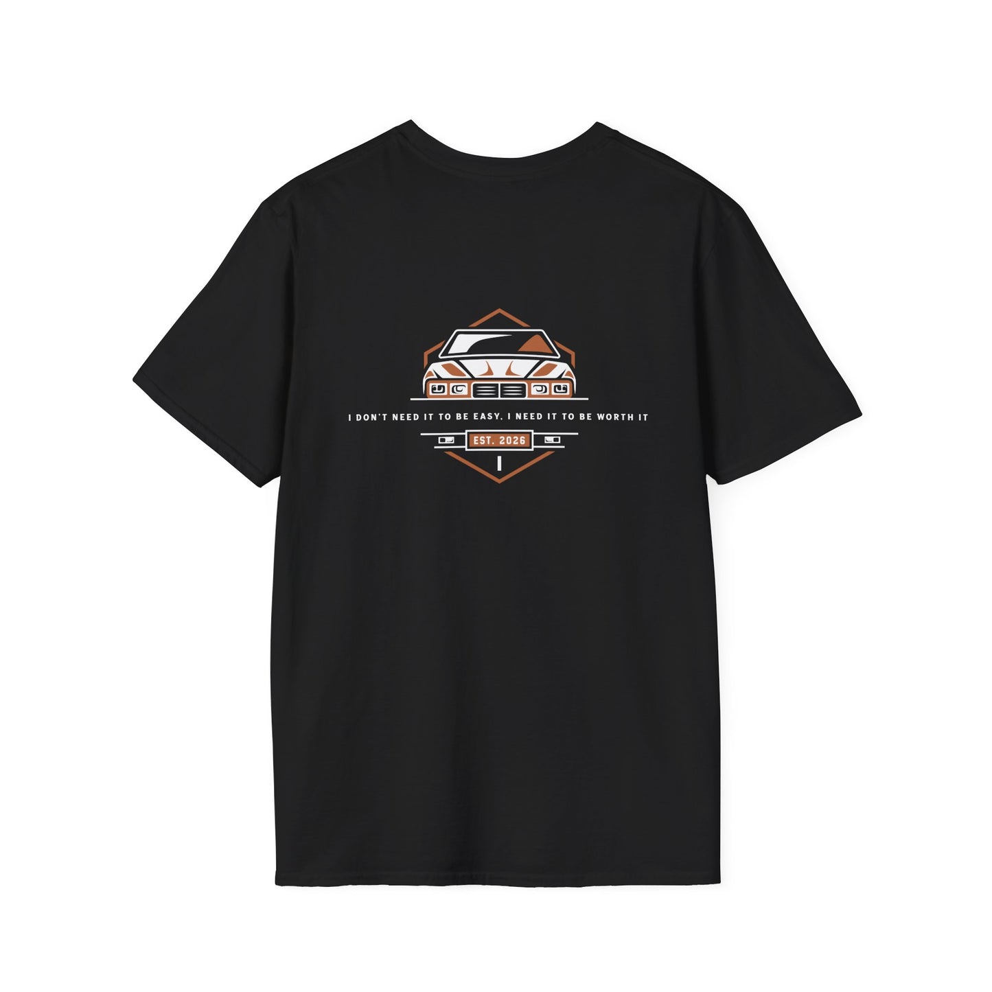 Car Mechanic T-Shirt — 'I Don’t Need It To Be Easy'