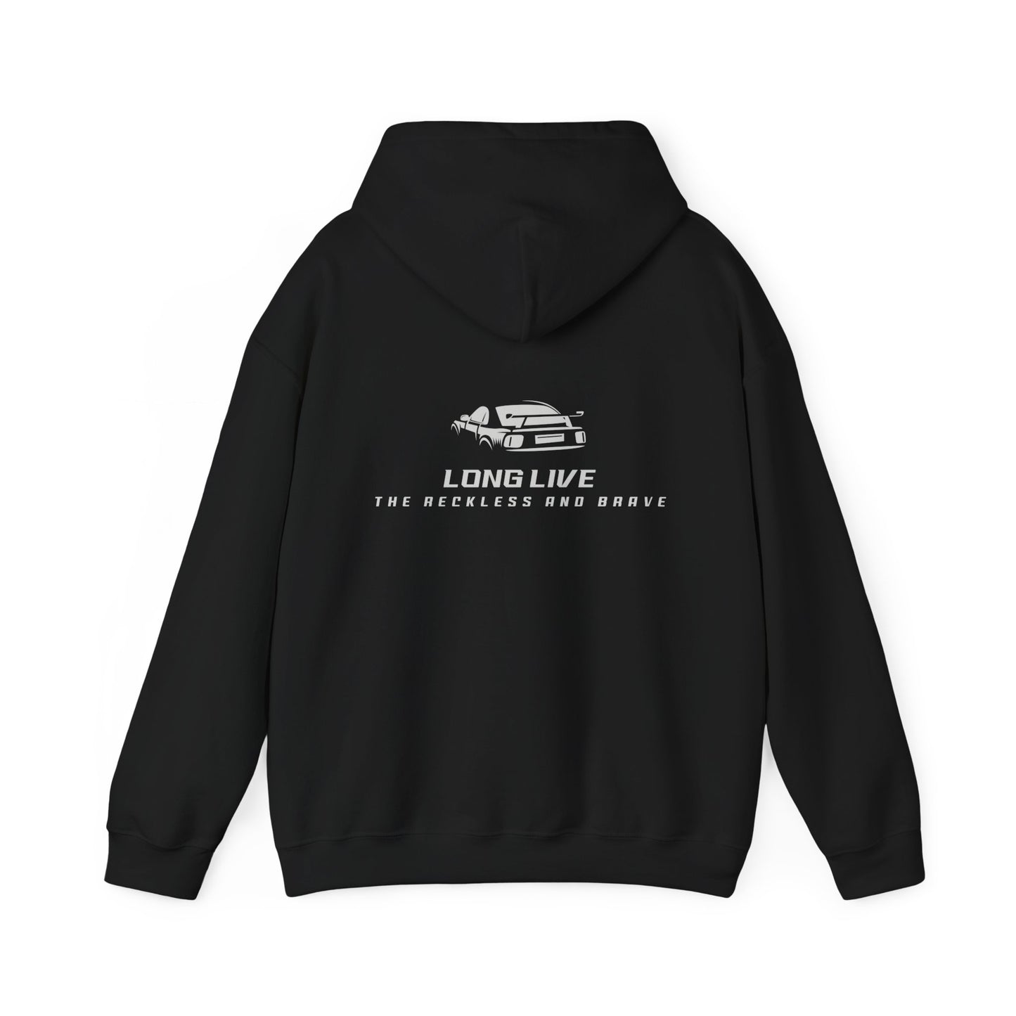 Long Live Hoodie — "The Reckless and Brave" Graphic Pullover