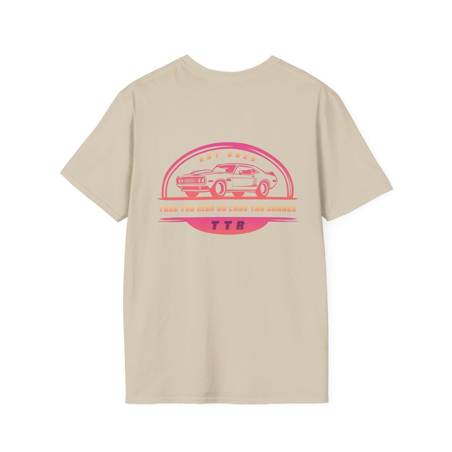 T-Shirt — "TTR" Vintage Muscle Car Graphic Tee (Take the Risk)